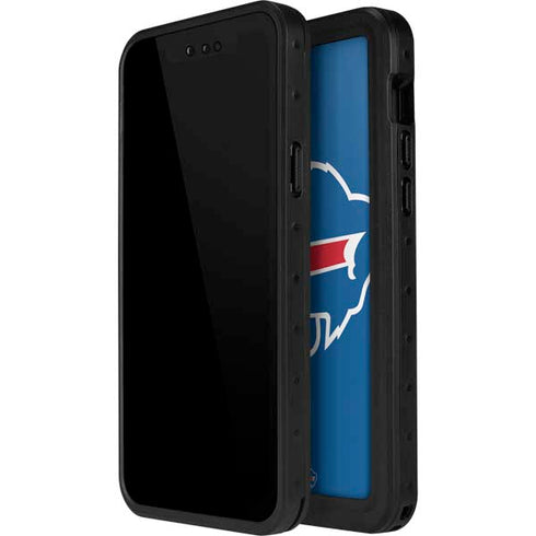NFL Buffalo Bills Large Logo iPhone 15 Pro Waterproof Case